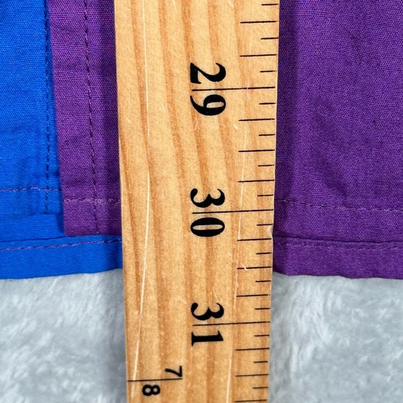 Odd Future Shirt Mens Medium Color Block Long Sleeve Button Down OF - Picture 8 of 10